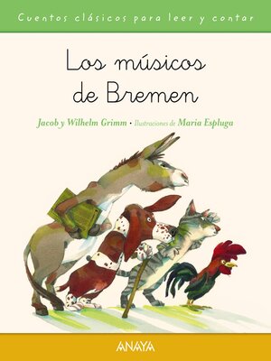 cover image of Los músicos de Bremen